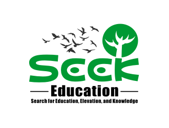 姜彦海的树科教育字体logo设计logo设计
