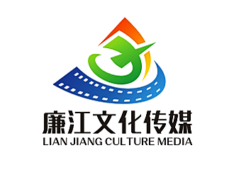 劳志飞的廉江文化传媒logo设计