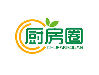 吴晓伟的厨房圈logo设计