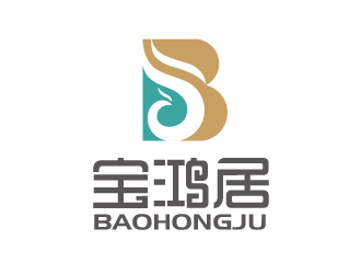 张俊的宝鸿居BAOHONGJUlogo设计