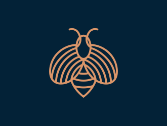 何嘉健的蜜蜂牌鞋子logo设计