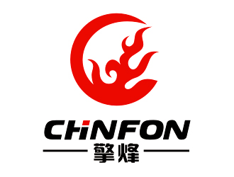 李杰的CHINFON擎烽logo设计