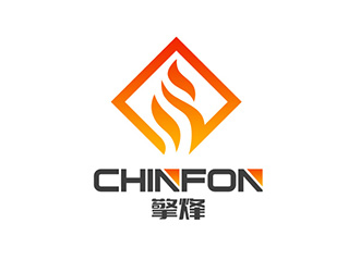 吴晓伟的CHINFON擎烽logo设计