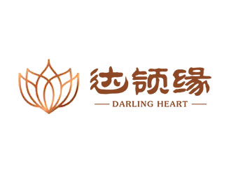 钟炬的达领缘（英文：Darling Heart）茶叶商标设计logo设计