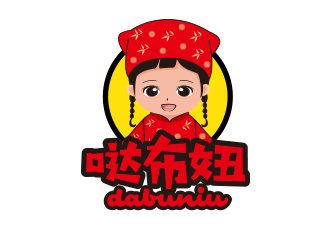 孙金泽的哒布妞logo设计