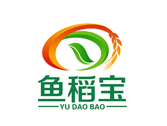 潘乐的鱼稻宝logo设计