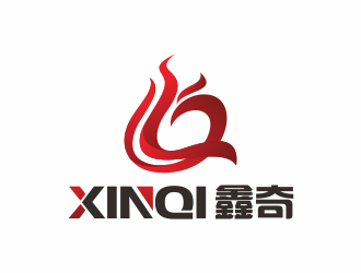 何嘉健的XINQI 鑫奇logo设计