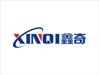 周都响的XINQI 鑫奇logo设计