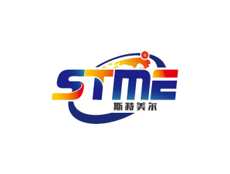 连杰的马元素线条欧式风格标志logo设计