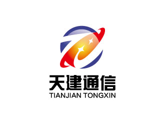 连杰的深圳市天建通信有限公司logo设计