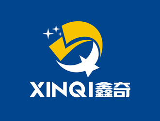 谭家强的XINQI 鑫奇logo设计