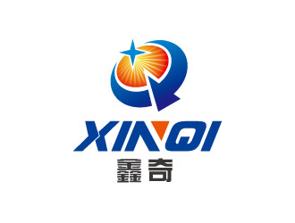 连杰的XINQI 鑫奇logo设计