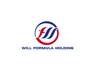 朱红娟的will formula holding logo设计