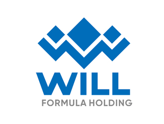 赵鹏的will formula holding logo设计