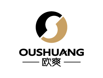 张俊的欧爽 OUSHUANGlogo设计