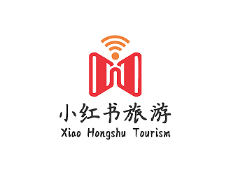 彭波的四川小红书旅游有限公司logo设计