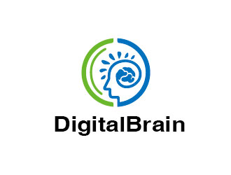 李贺的DigitalBrain（上海数脑智能科技有限公司Shanghai DigitalBrailogo设计