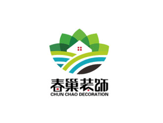 郭庆忠的泉州市春巢装饰有限公司logo设计