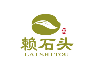 张俊的赖石头茶叶品牌logo设计logo设计