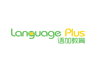语加教育/Language Pluslogo设计