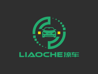 撩车logo设计