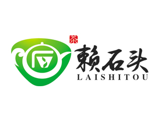 赵鹏的赖石头茶叶品牌logo设计logo设计