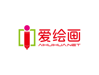 孙金泽的爱绘画网站logo设计logo设计
