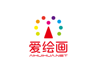 孙金泽的爱绘画网站logo设计logo设计