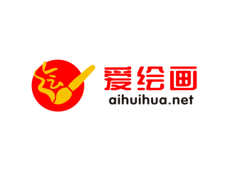 姜彦海的爱绘画网站logo设计logo设计