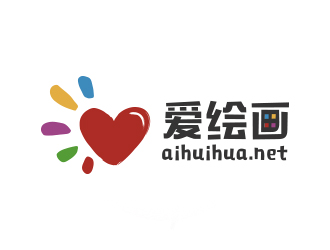 曹芊的爱绘画网站logo设计logo设计
