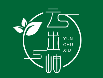 李杰的云出岫logo设计