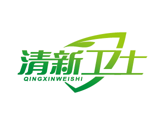 王涛的清新卫士logo设计