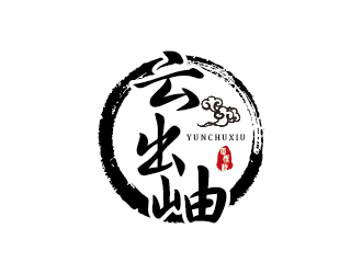 王涛的云出岫logo设计