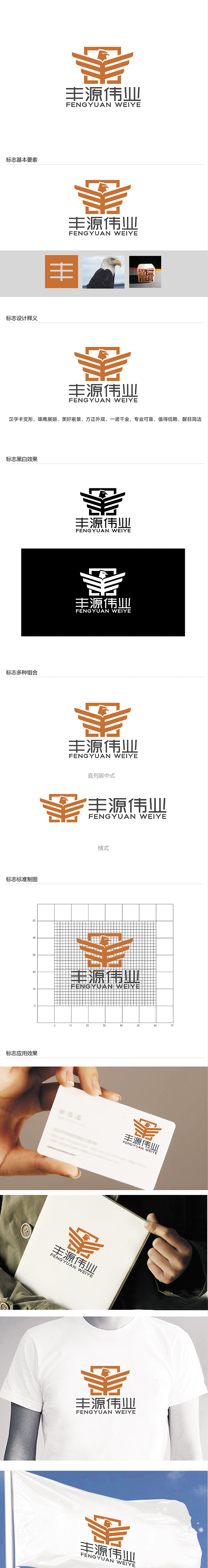 赵鹏的北京丰源伟业建筑装饰工程有限公司logo设计