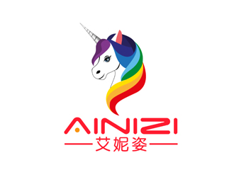 余亮亮的艾妮姿logo设计