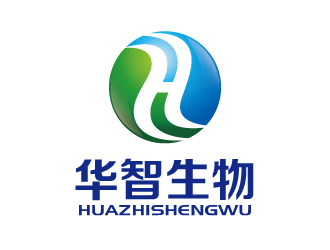 张俊的华智生物科技股份有限公司logo设计