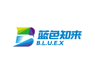 黄安悦的上海蓝色知来科技有限公司logo设计