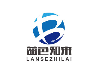 朱红娟的上海蓝色知来科技有限公司logo设计