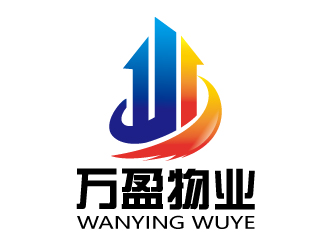 连杰的四川万盈物业管理有限公司logo设计
