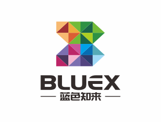 何嘉健的上海蓝色知来科技有限公司logo设计