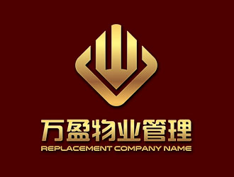 钟炬的四川万盈物业管理有限公司logo设计