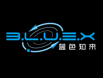 连杰的上海蓝色知来科技有限公司logo设计