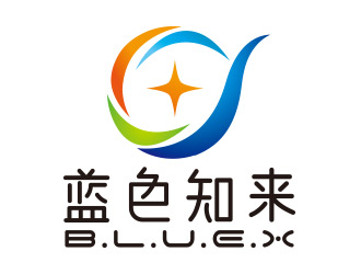 向正军的上海蓝色知来科技有限公司logo设计