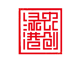 赵军的绿港农创logo设计