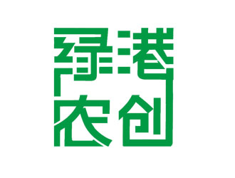 朱兵的绿港农创logo设计