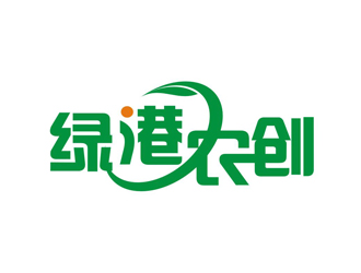 孙永炼的绿港农创logo设计