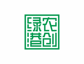 刘小勇的绿港农创logo设计