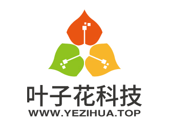 张俊的叶子花科技有限公司logo设计