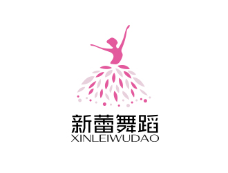 陈川的新蕾舞蹈培训机构logo设计