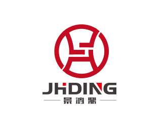 朱红娟的景鸿鼎logo设计
